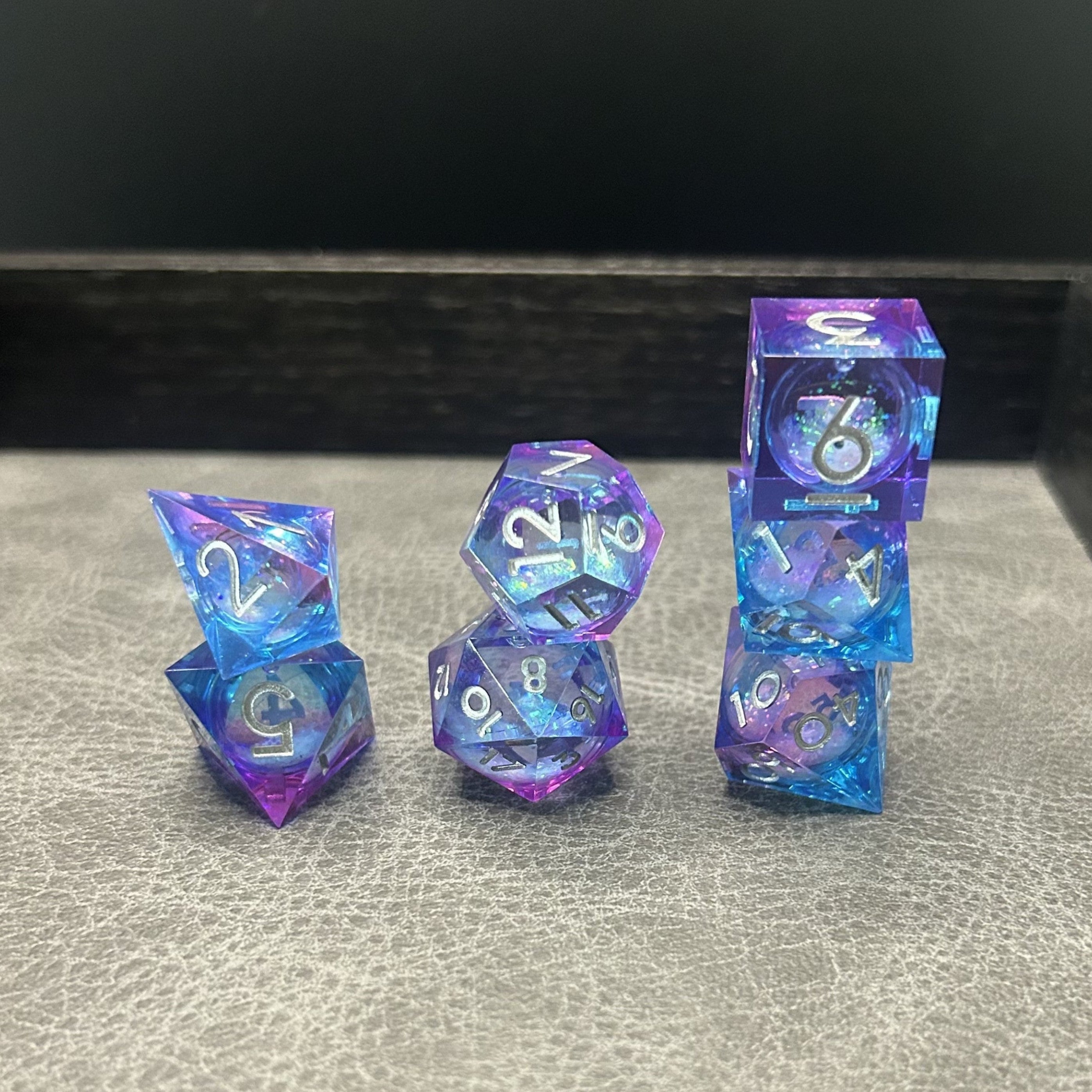 Sakura Mist Dice - DND Dice Roze Blauw