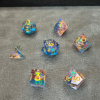 Rainbow Prism Dice - DND Dice Holografisch