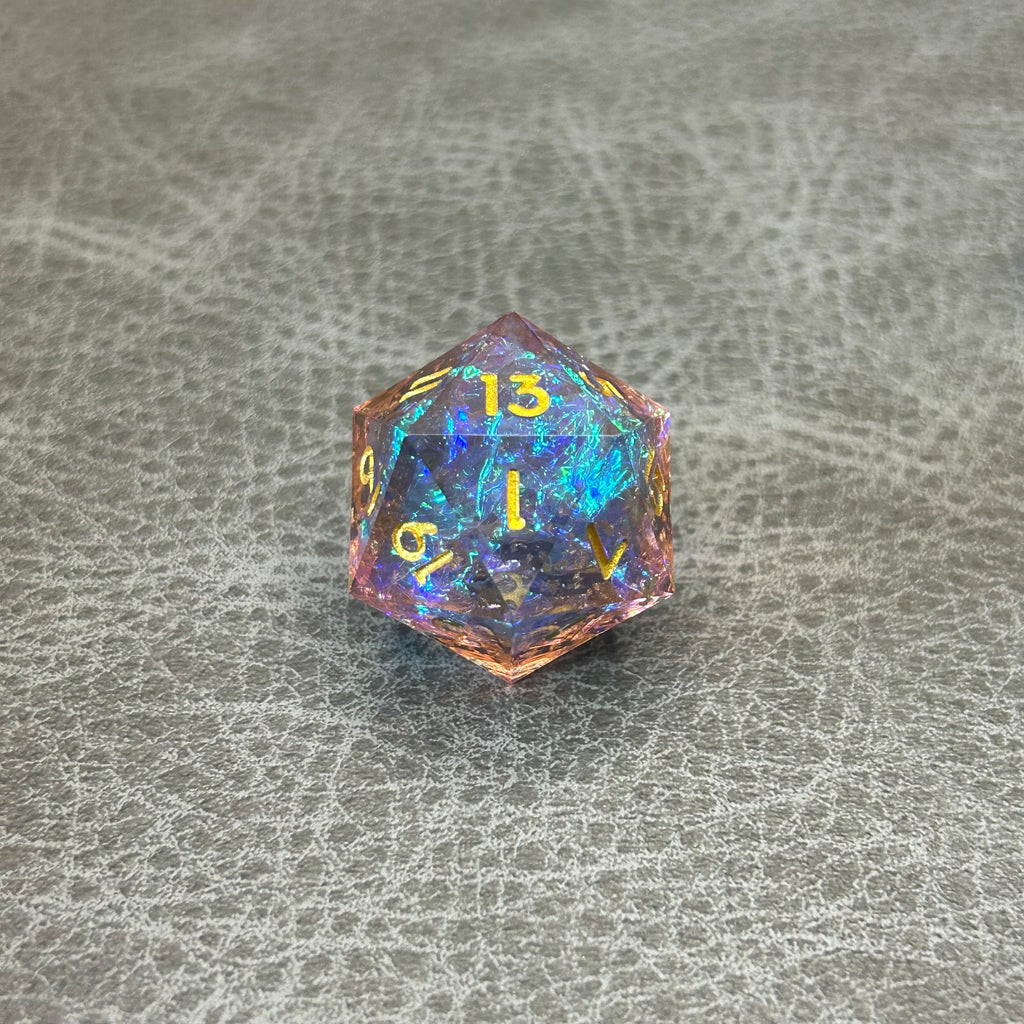 Rainbow Prism Dice - DND Dice Holografisch