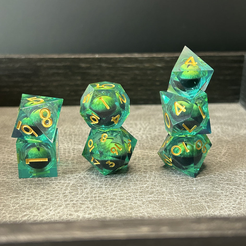 Dragon Eye Dice - DND Dice met Dragon Eye