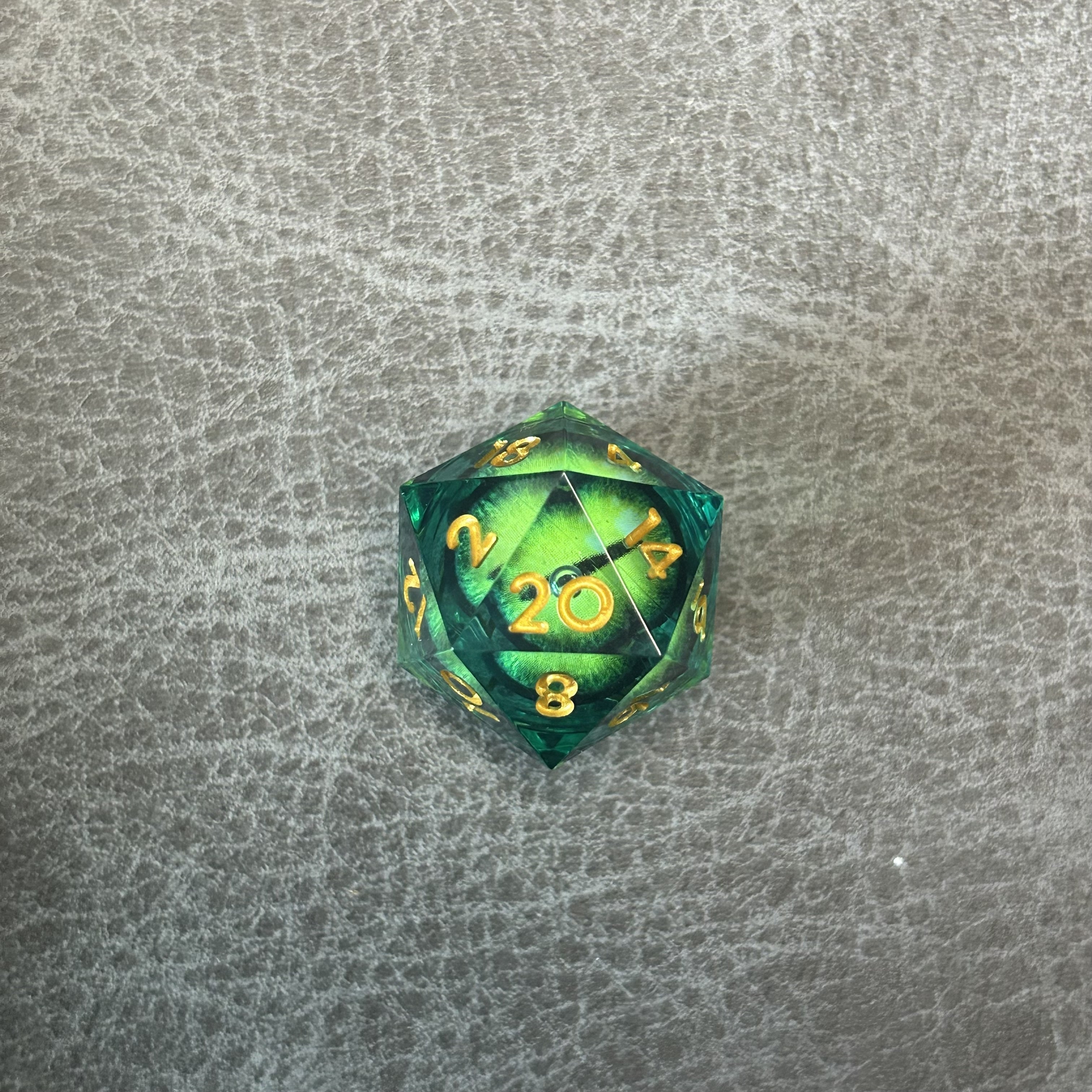 Dragon Eye Dice - 7-delige DND Dobbelstenen met Dragon Eye