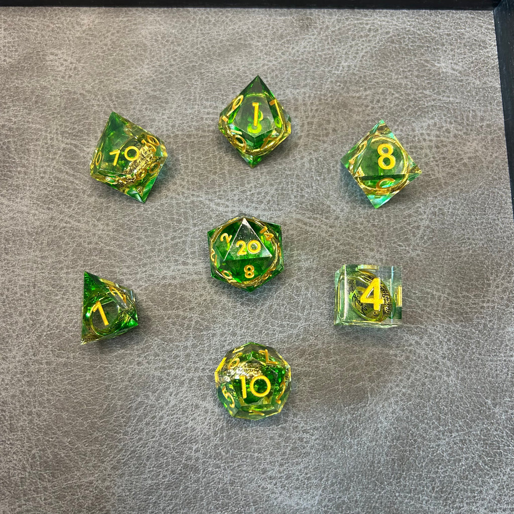 One Ring Dice - DND Dice met Ringen