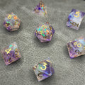 Mystic Purple Dice - DND Dice Paars Holografisch