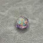 Mystic Purple Dice - DND Dice Paars Holografisch