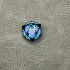 Cosmic Galaxy Dice - DND Dice Blauw Zwart Galaxy