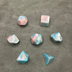 Pastel Dream Dice - DND Dice Blauw Roze
