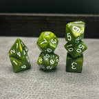 Goblin Green Dice - DND Dice Groen