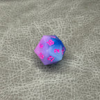 Cotton Candy Dice - DND Dice Pastel Roze Blauw