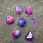 Cotton Candy Dice - DND Dice Pastel Roze Blauw
